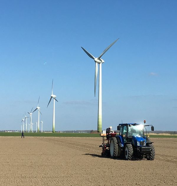 21 april 2016: suikerbieten proefveld gezaaid