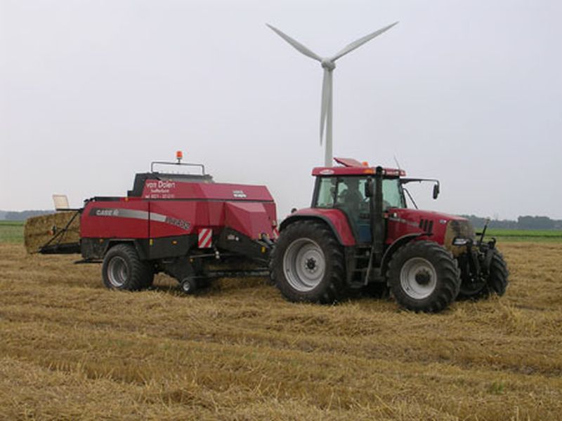 5 augustus 2007; wintertarwe oogst