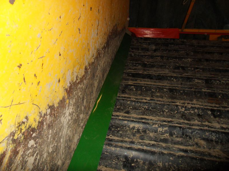 24 januari 2010; reparatie stortbak, aardappels gegast