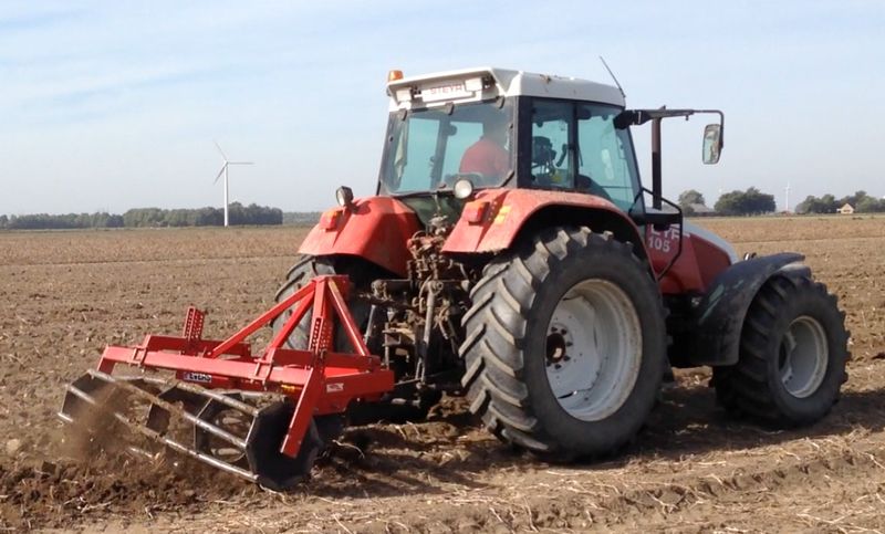 4 oktober 2013; uitgeregend tijdens het aardappelrooien