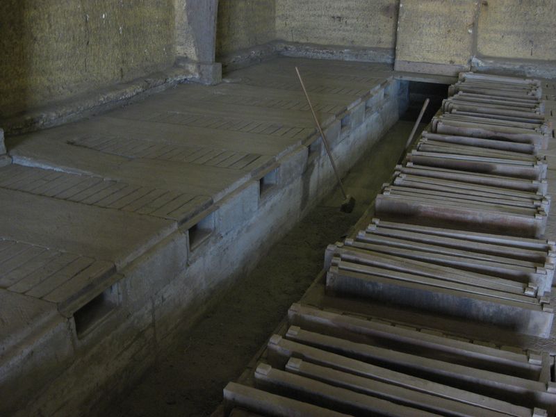 5 april 2009; landwerk begonnen