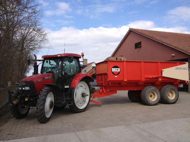 5 april 2013; pootgoed ontvangst