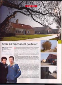 16 maart 2008; in de boerderij
