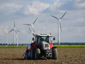 10 oktober 2016: eerste perceel wintertarwe gezaaid