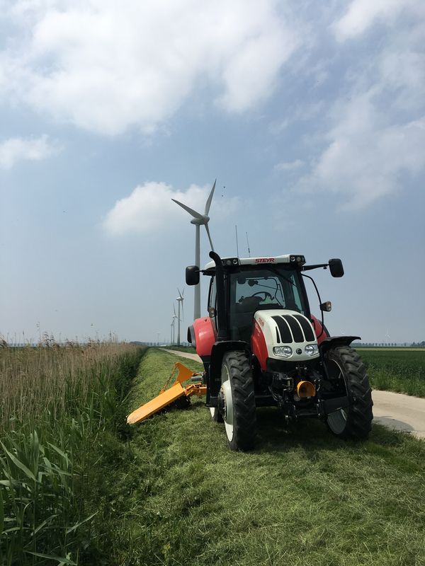 28 mei 2016: klepelen taluds