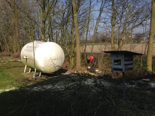 Bouw nieuwe bewaarschuur - week 2