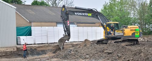 Bouw nieuwe bewaarschuur - week 7