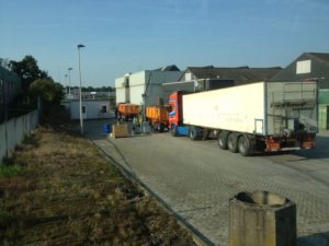 12 augustus 2012: tarwe geoogst
