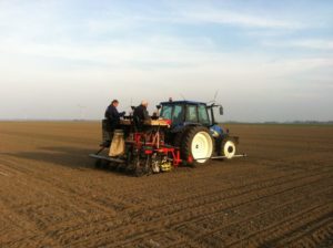 1 april 2012: weekoverzicht uien en bieten gezaaid