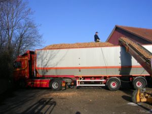 7 januari 2006: Uien afleveren