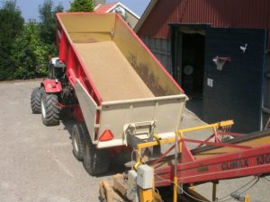 18 en 19 augustus 2005: wintertarwe oogst
