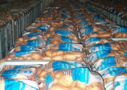25 februari 2003: afleveren aardappelen