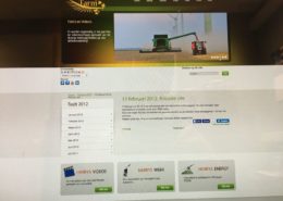 Januari 2012: nieuwe website online