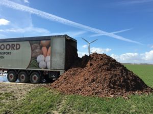 30 maart 2016: levering champost