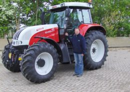 10 mei 2009; nieuwe Steyr CVT trekker