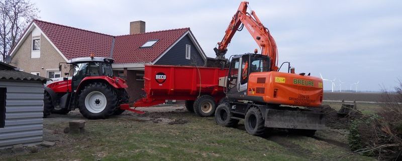 13 februari 2010; tuinaanleg
