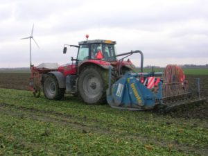 23 november 2008; Suikerbieten rooien en wintertarwe zaaien
