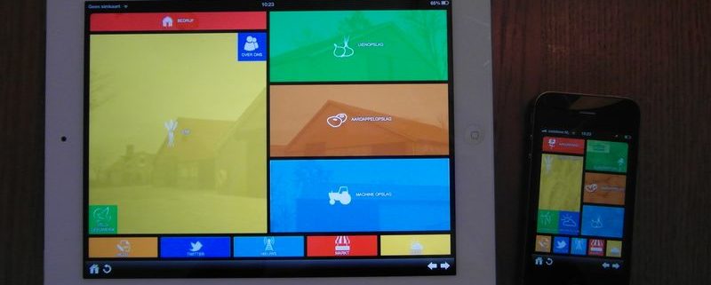 31 januari 2013; Nu ook een Harrysfarm app