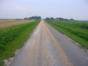 3 augustus 2008; oogst wintertarwe
