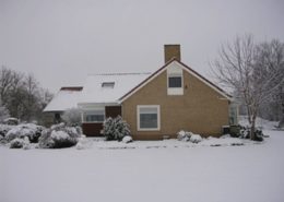 4 december 2008; sneeuw en studiegroep