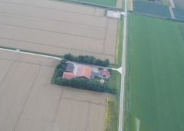 9 augustus 2013; Harrysfarm vanuit de lucht