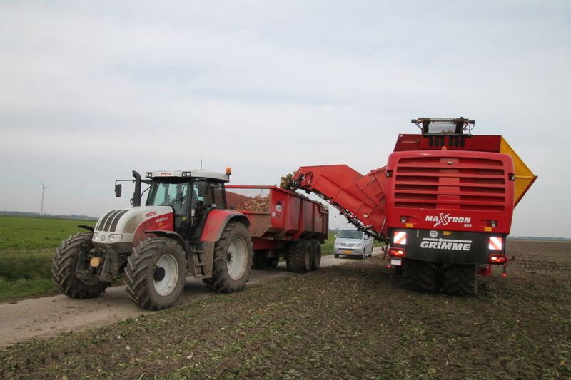 12 en 13 oktober 2015; suikerbieten rooien