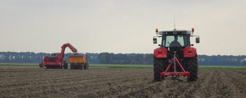 16 oktober 2017; woelen aardappelland