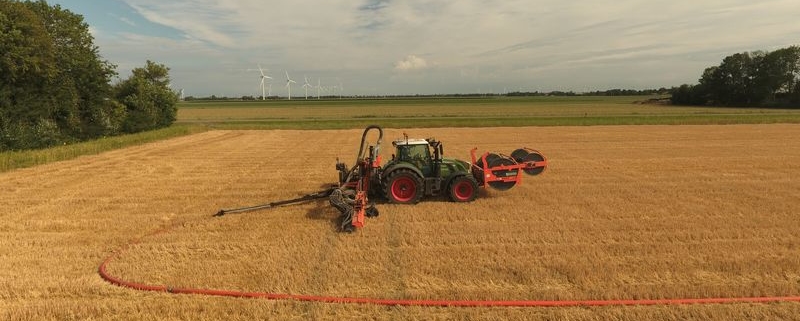 31 juli 2018; sleepslangen tarwestoppel