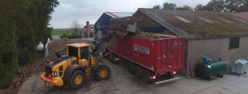 3 oktober 2018; suikerbieten laden