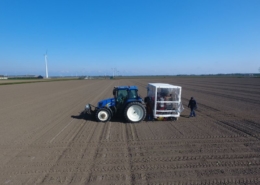 11 april 2019; suikerbieten proefveld zaaien