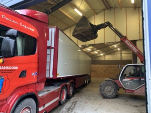 18 december 2019; uien afleveren