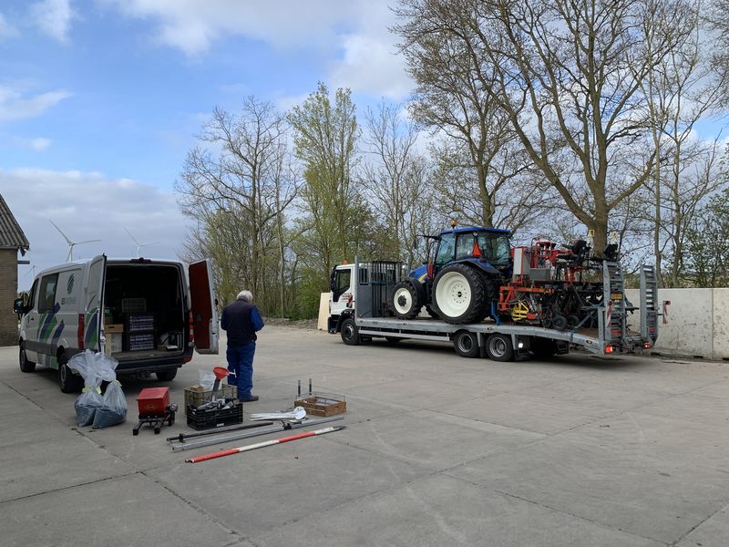 23 april 2021; suikerbieten proefveld zaaien door SESVanderHave