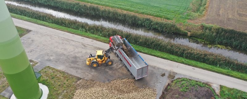 17 september 2021; suikerbieten laden