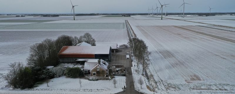 1 april 2022; sneeuw