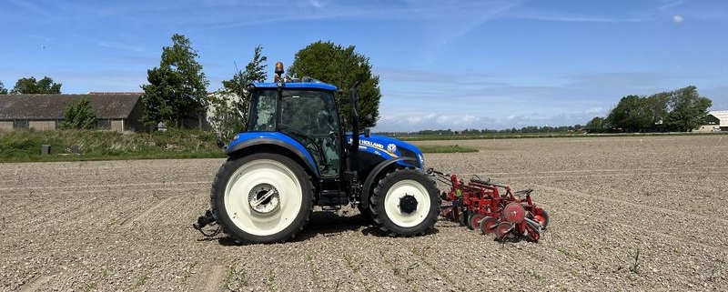 17 mei 2022; Bietenproefveld schoffelen en dunnen