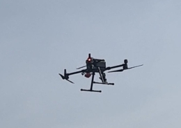 18 juni 2022; Drone inspectie suikerbieten proefveld