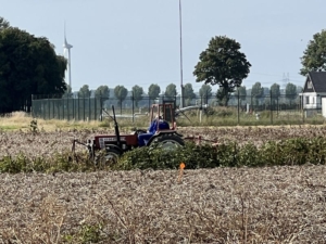 13 september 2022; Sloots Agri proefveld rooien