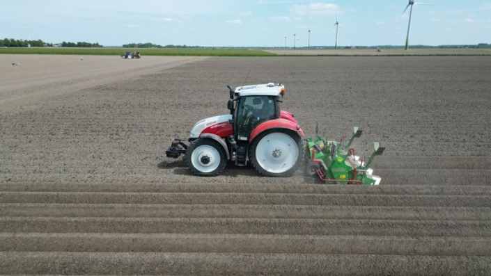 20 mei 2023; rugopbouw aardappelen