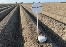 25 mei 2023; Installatie Agurotech bodemsensor