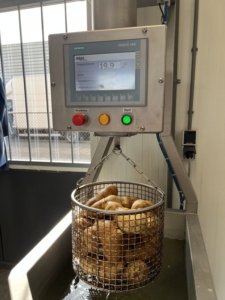 6 oktober 2023; derde proefrooiing aardappelen