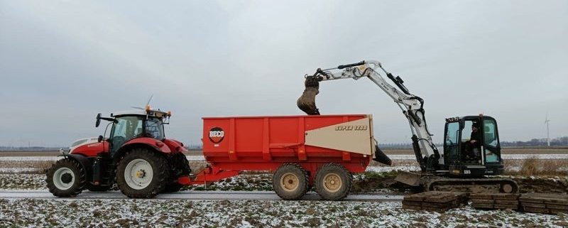 17 februari 2024; Herstel dam en verwijderen dam