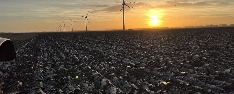 2 februari 2024; ploegen perceel 4