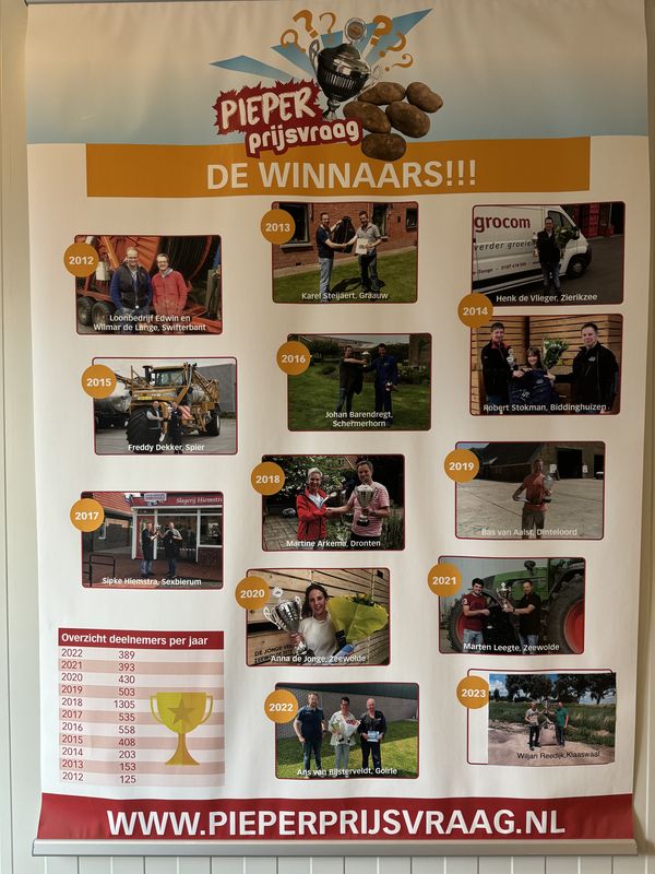 10 juni 2024; 13e Pieperprijsvraag