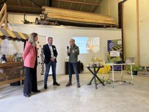 25 september 2024; Persevent Jumbo Nederlandse Edamame telers