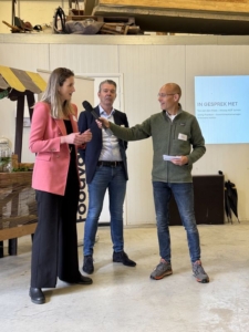 25 september 2024; Persevent Jumbo Nederlandse Edamame telers