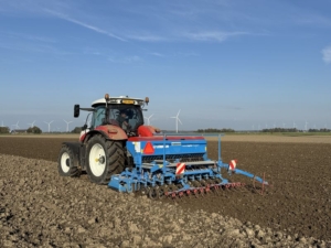 25 oktober 2024; wintergerst zaaien