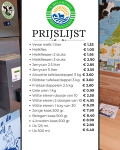 Boerderijautomaat 't Melkhuisje Lelystad
