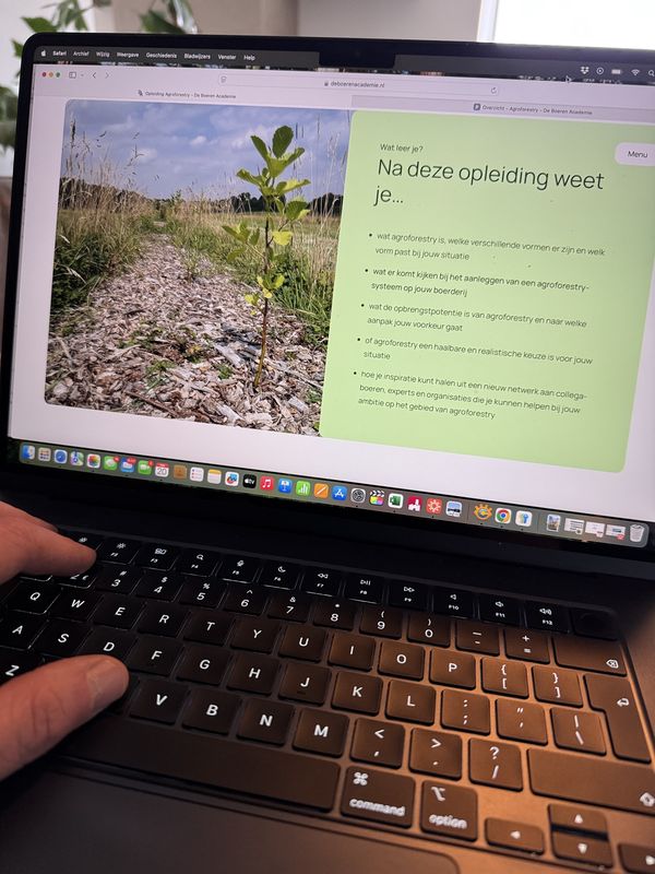 Boerenacademie cursus Agroforestry