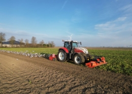 22 maart 2025; mulchen bladrammenas met Kuhn Biomulch