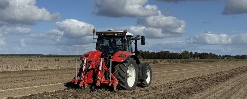 24 september 2024; woelen aardappel akker